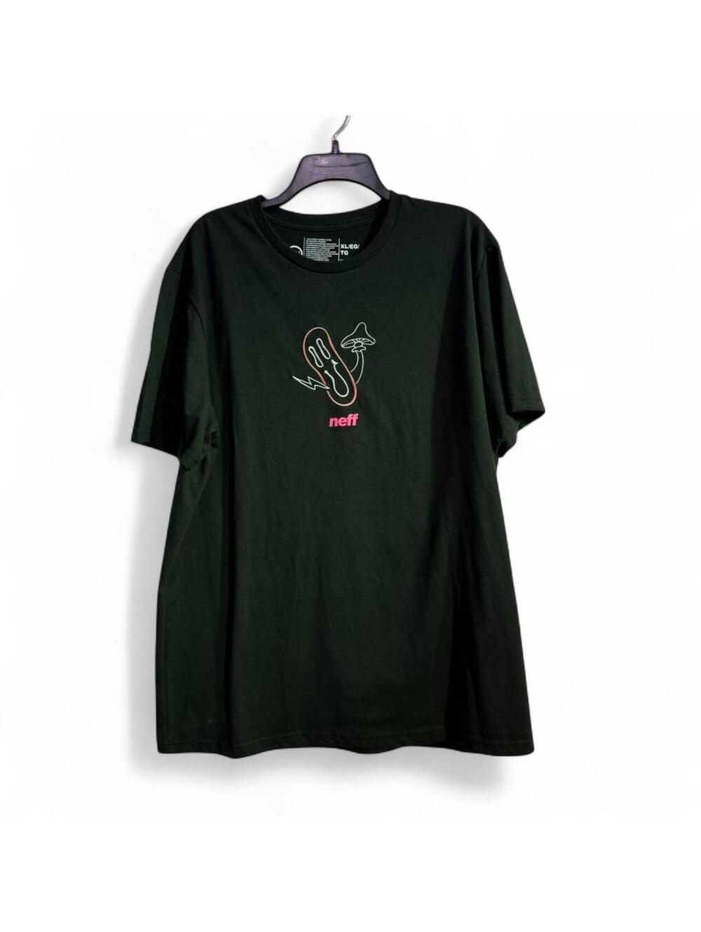 Neff Men's Black Tshirt